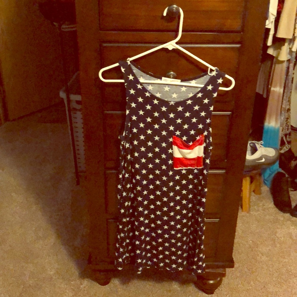 Starts and stripes summer cover up